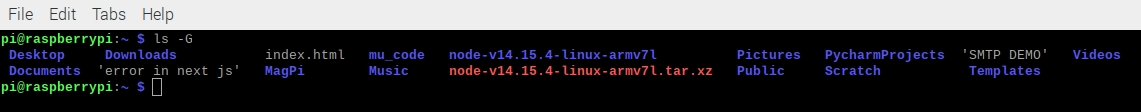 output without group